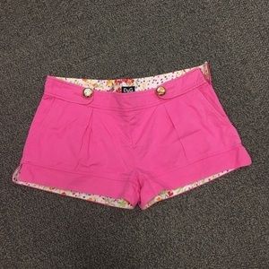 DOLCE AND GABBANA Pink Floral Women Barbiecore Barbie core Shorts 40 4